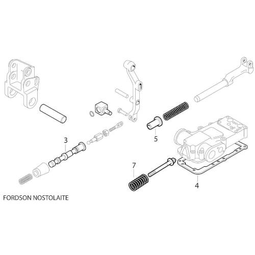 Käyttöventtiili valk. FO 81819036