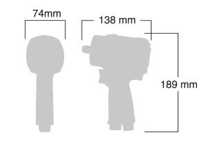 Mutterinväännin 1460SR 1/2", Shinano