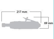 Suorahiomakone 6 mm, Shinano 2015A