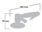 Kulmahiomakone 125 mm, Shinano 2026