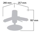 Kiillotuskone 180 mm, Shinano