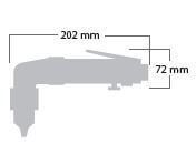 Kulmaporakone 10 mm, Shinano 5355