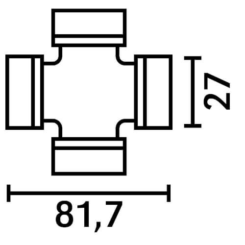 Nivelristi 27,00x81,70 mm, 9962244