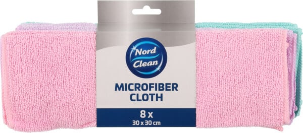 Mikrokuituliina 8 kpl, Nord Clean