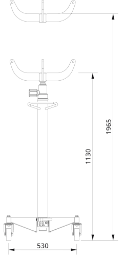 Vaihteistonostin 600 kg, AC