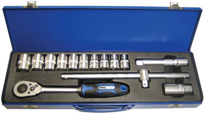 Hylsyavainsarja 1/2" (3/8"-15/16"), King Pro Tools