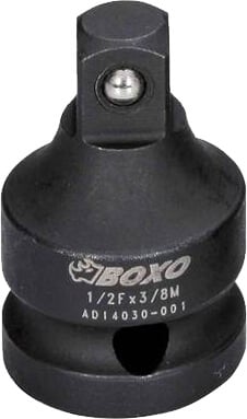Muuntokappale 1/2"➟3/8", Boxo
