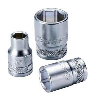 6-kulmainen hylsy 1" - 46 mm, Boxo