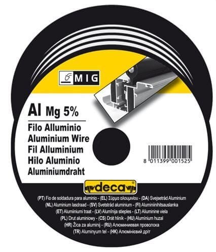Alumiini MIG-hitsauslanka 1,0 mm / 0,4 kg, Deca