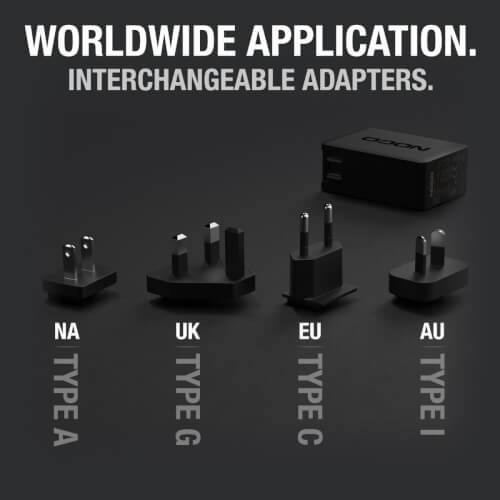 USB-C verkkovirtalaturi starttiboostereille 65 W, Noco