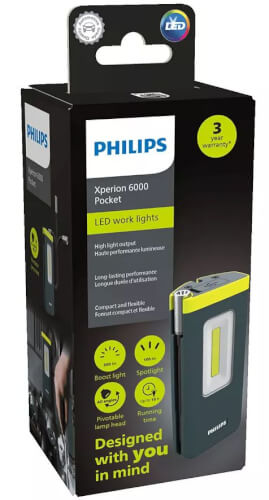 Työvalaisin Xperion 6000 Pocket, Philips