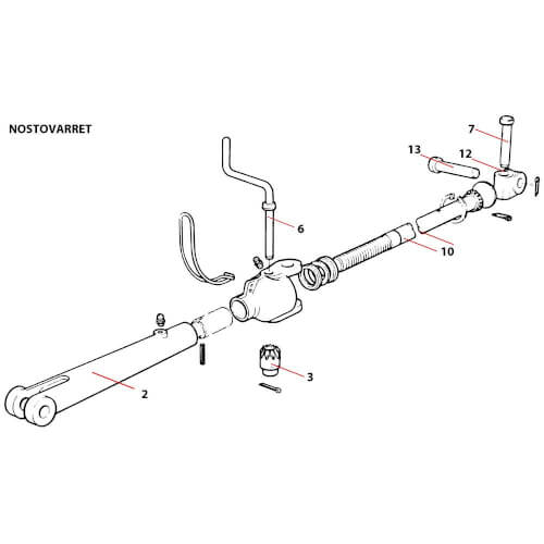 Nostovarren alaosa, MF, Ford 897659M1