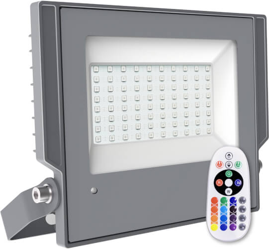 Led-valonheitin 50 W RGB väreillä, Völler Elektro