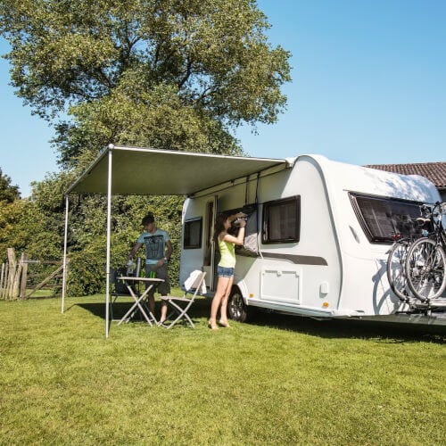 Pussimarkiisi Omnistor 1200, 2,60 x 2,20 m, Thule - Mystic grey