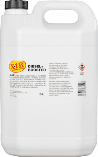 Diesel Booster moottorin lisäaine, 5 l, X-1R