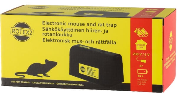 Sähköinen rotanloukku ja hiirenloukku, Rotex