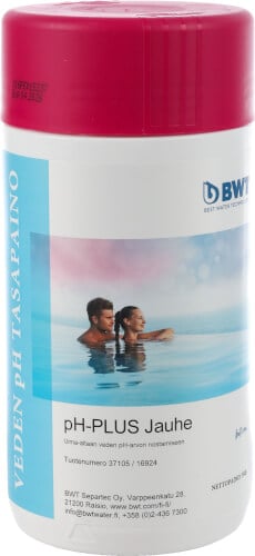 pH:n s&auml;&auml;t&ouml;aine, pH PLUS 1 kg, BWT