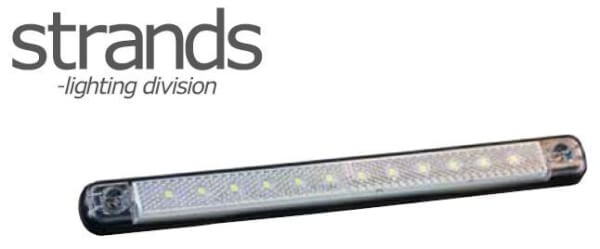 Led-etuäärivalo 12/24 V, Strands