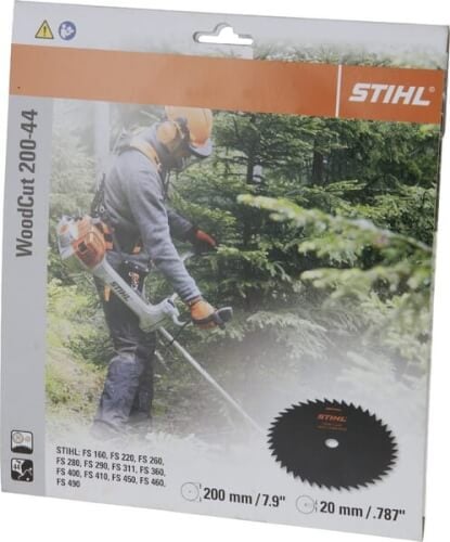 Raivaussahan sahanter&auml; 200 mm, 44 hammasta, reik&auml; 20 mm, Stihl