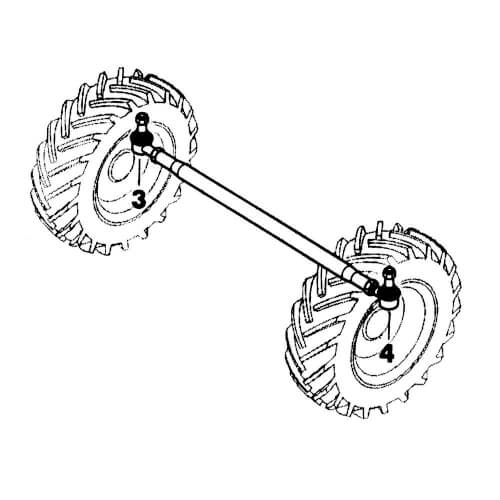 Raidetangonp&auml;&auml; vasen/oikea. Valmet 688911