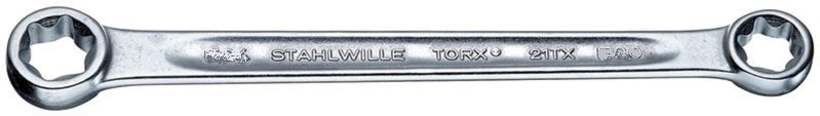 Torx-silmukka-avain, Stahlwille - Silmukka-avain E6 x E8, pituus 115,5 mm