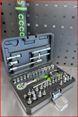 Hylsyavainsarja Competition 1/4", KS-Tools