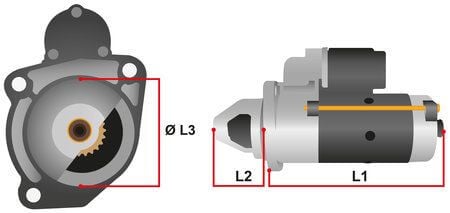 Startti M127 uusi Major, DB