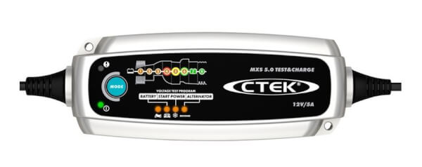 Akkulaturi MXS 5.0 Test & Charge, 12 V / 5 A, CTEK