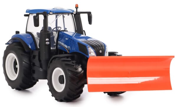 Kauko-ohjattava New-Holland traktori auralla (1:16), Maisto Tech