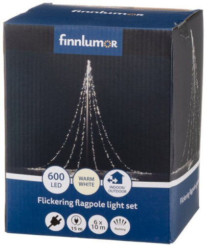Lipputankovalo 600 LED Finnlumor Alennuksella 36 90 EUR Lipputankovalo 600 LED Finnlumor Alennuksella 36 90 EUR