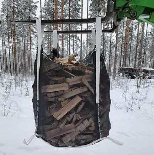 Klapisäkki ammattimalli 1,0 m³ - 1000 kg, Roka