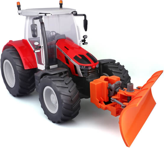 Kauko-ohjattava Massey Ferguson traktori auralla (1:16), Maisto Tech