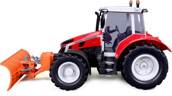 Kauko-ohjattava Massey Ferguson traktori auralla (1:16), Maisto Tech