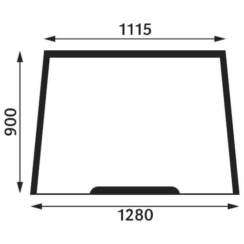 Tuulilasi, MF 6100-8100