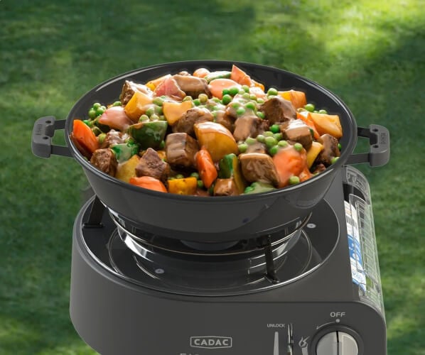 Kaasugrilli Safari Chef 30 Compact, Cadac - Toimii suoraan kaasupatruunalla!