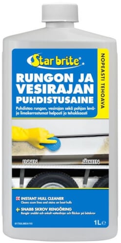 Puhdistusaine rungolle ja vesirajan tehopesuun 1 l, Star Brite