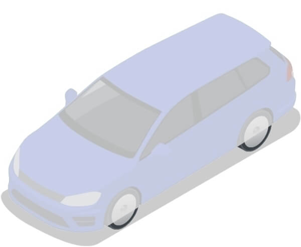 Auton kokopeite Volvo 940-sarja farmari (1991-1998), Silvertop