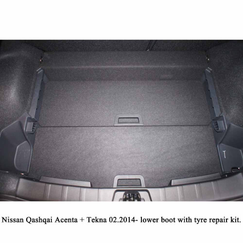 Tavaratilan matto Nissan Qashqai II (2014-2021)