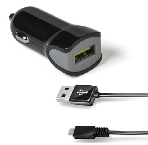 Autolaturi + Micro-USB kaapeli, Celly