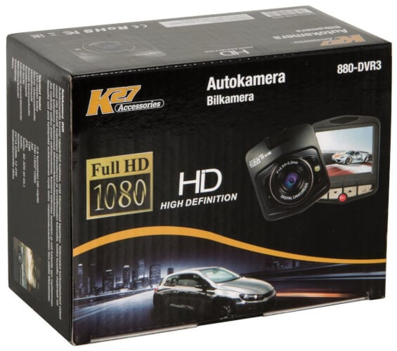 Autokamera 2,4" Full HD, K27