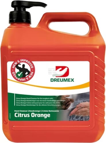 Käsienpesuaine Citrus Orange 3,8 l, Dreumex