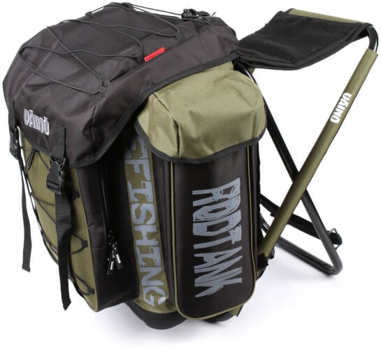 Pilkkireppu ja reppujakkara Tank 50 l, V&auml;in&ouml;