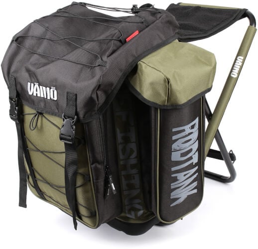 Pilkkireppu ja reppujakkara Tank 50 l, V&auml;in&ouml;