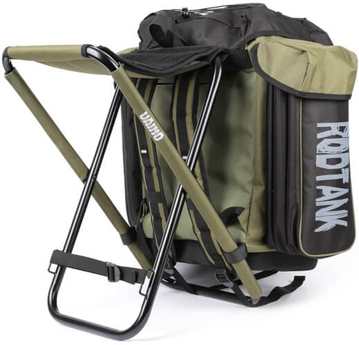 Pilkkireppu ja reppujakkara Tank 50 l, V&auml;in&ouml;