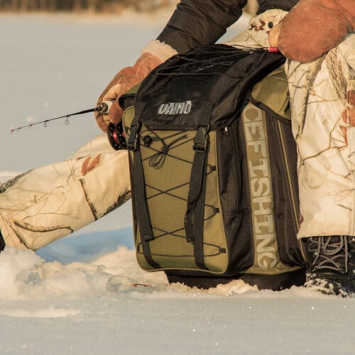 Pilkkireppu ja reppujakkara Tank 50 l, V&auml;in&ouml;