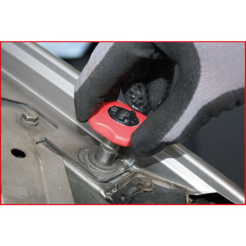 R&auml;ikk&auml;v&auml;&auml;nnin k&auml;mmenmalli 1/4" + 3/8" + 1/2", KS-Tools