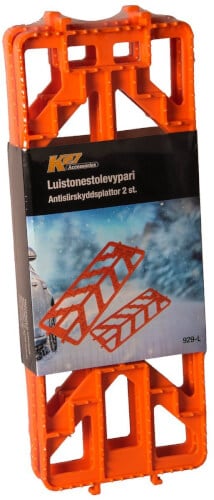 Liikkeellelähtö- ja luistonestolevyt, pari, K27