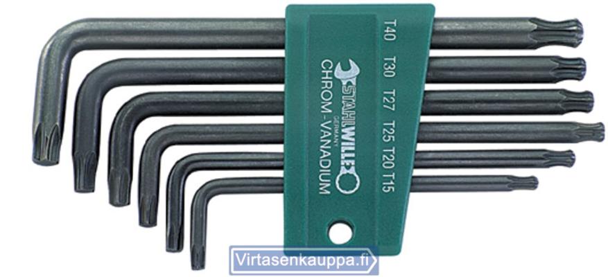 Torx-avainsarja T15-T40, Stahlwille