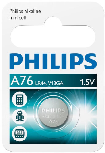 Nappiparisto LR44, Philips