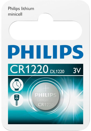 Nappiparisto CR1220, Philips